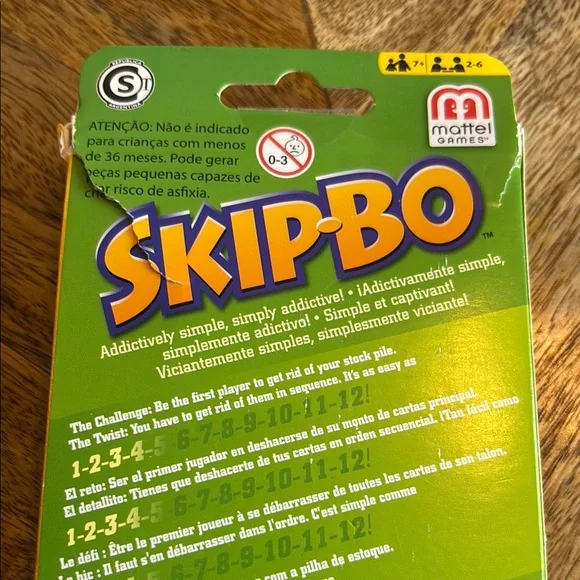 Skip-Bo Card Game - Picture 3 of 4